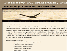 Tablet Screenshot of jmartinphd.com